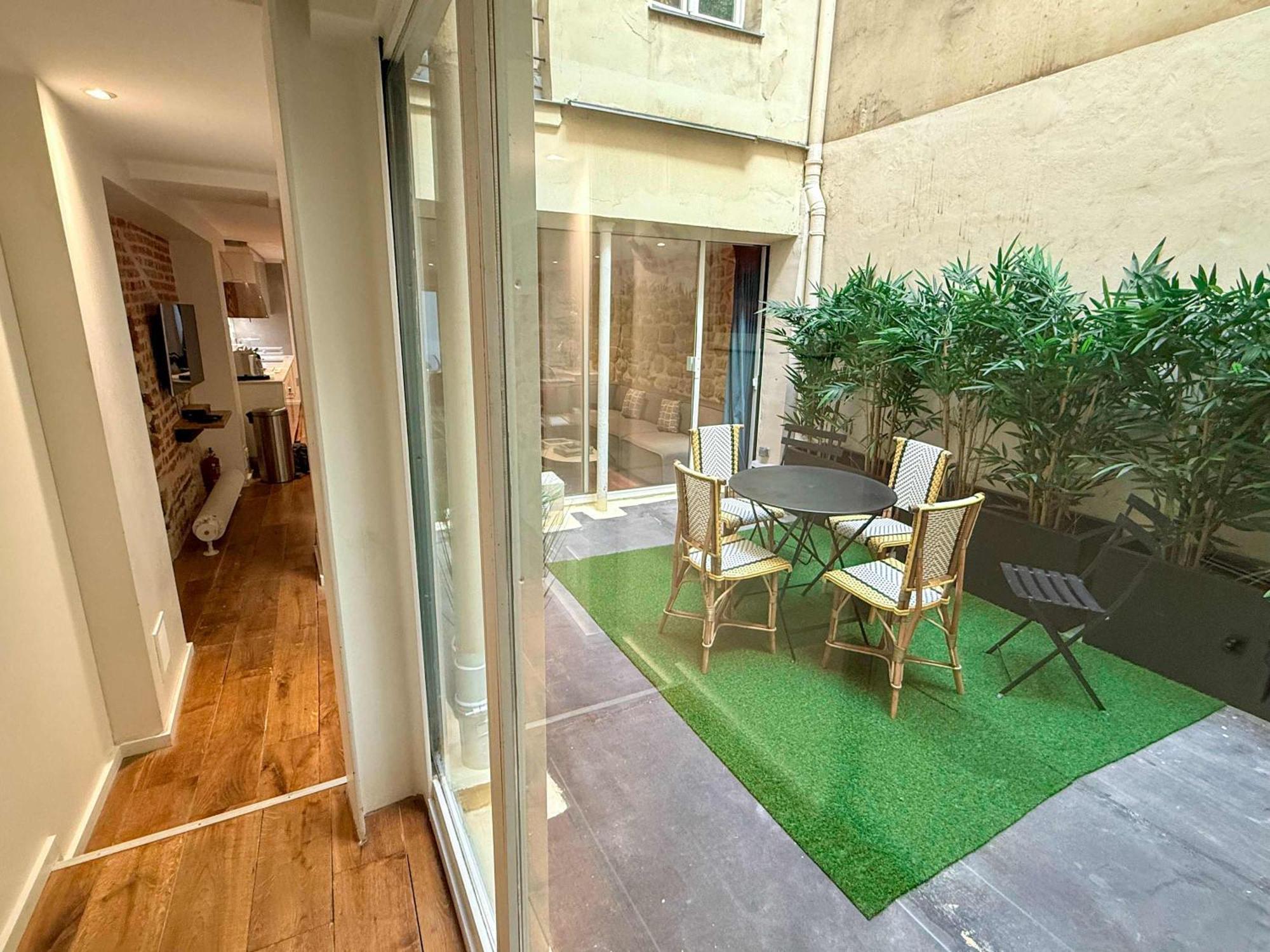 Jardin Prive - Gorgeous 3 Bed House In Le Marais Appartement